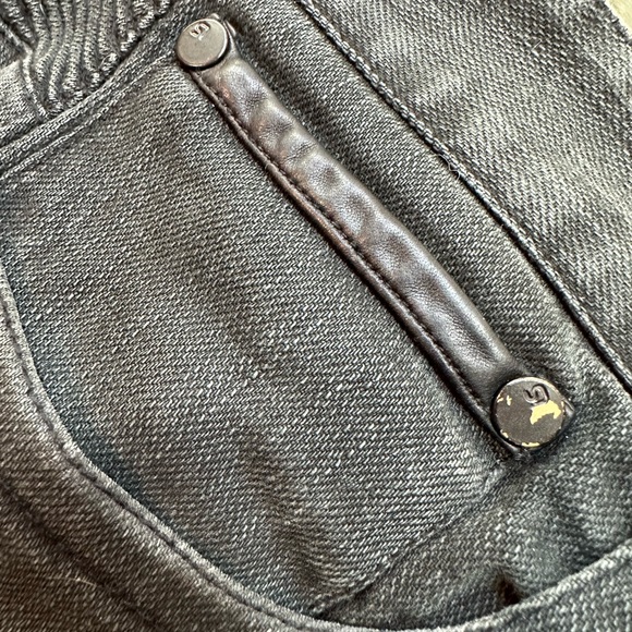 Rogue Denim Black Skinny Jeans 32/32 - Picture 6 of 7